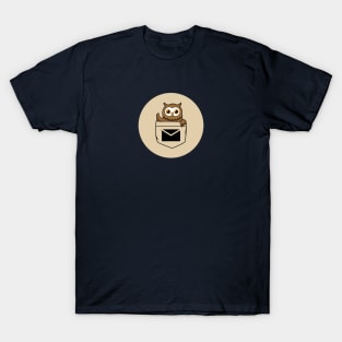 Minimalist pocket design with owal T-Shirt